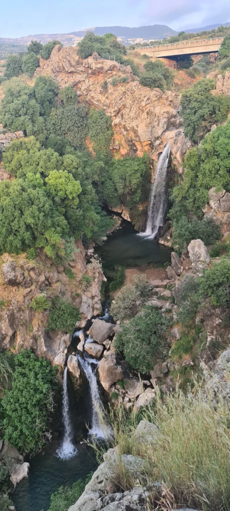 טיולים אחרי הגשם בישראל מפל סער