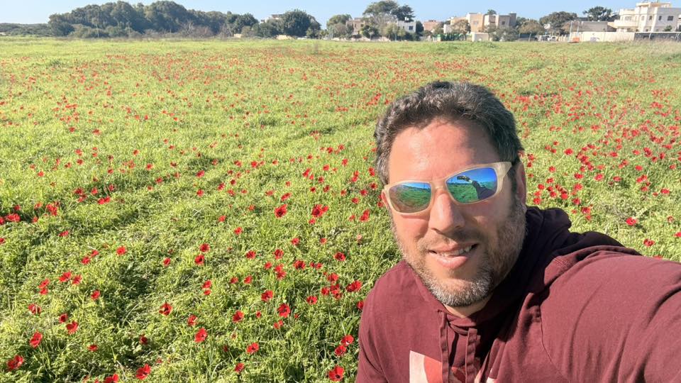 פריחת כלניות בחדרה - בדקתי בעצמי