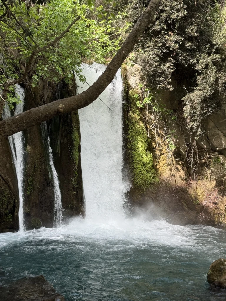 טיולים אחרי הגשם בישראל מפל הבניאס
