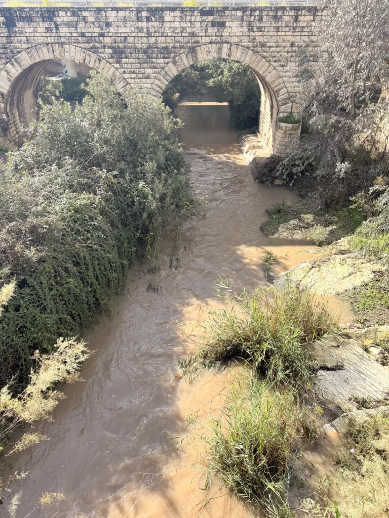 שיטפונות בישראל בנחל קישון