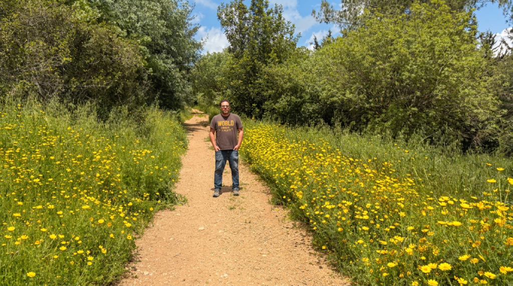שביל עומר קריית טבעון טיול שלי במקום